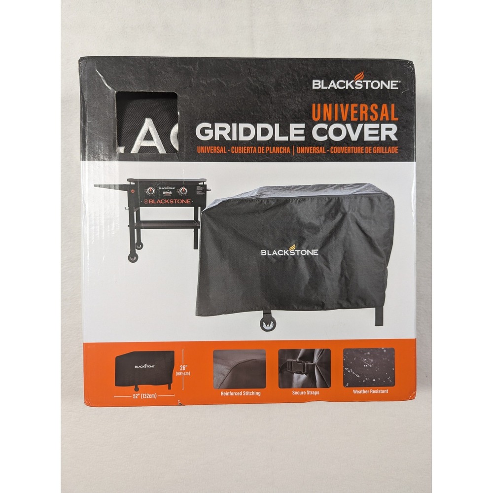 NEW Blackstone Black Grill Cover For Griddle & Charcoal Grill Combo 50" D 5091